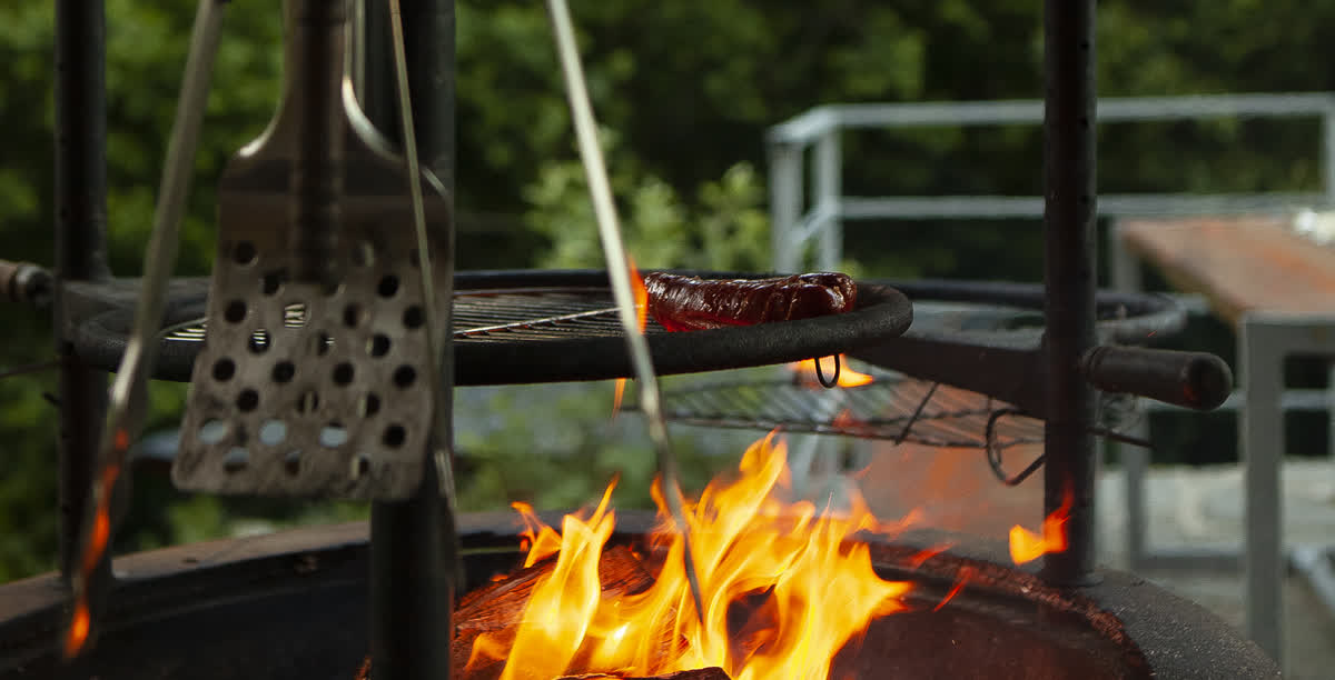 Ognisko i grill — Apartamenty Szuflandia, Wisła